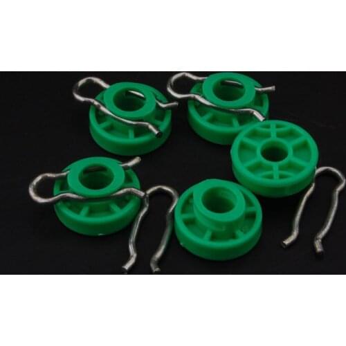 20Pcs Nylon Door Power Window Regulator Roller Clip Clips Fastener Retainer For S70 V70 2000-1998 850 1993-1997