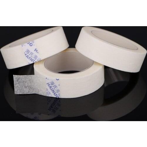 24 Pcs/Lot Eyelash Tape Professional Anti-allergy Breathable Micropore Fabric PE Material Eyelash Grafting Tools