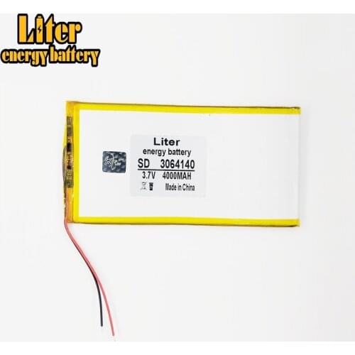 3.7V lithium polymer battery 3064140 4000MAH mobile power Tablet PC DIY