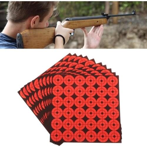 360pcs Hunting Shooting Paper Target Stickers Self Adhesive Target Stickers for Hunting Shooting Training Patches Archery Target