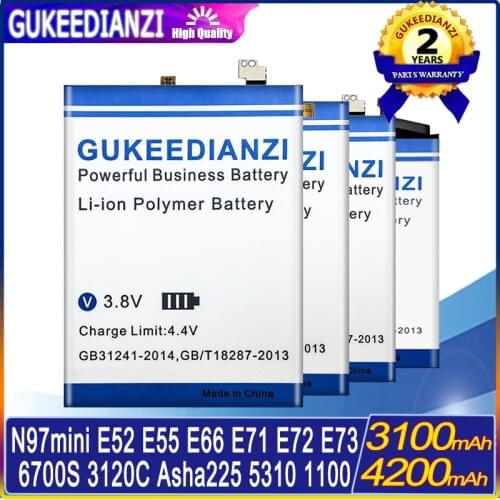 Battery For Nokia BP-4L BL-5CA BL-5B BL-4D BV-T5C BL-4CT BL-4U BL-4UL N97 mini E52 E55 E66 E71 E72 E73 6700S 3120C Asha225 5310