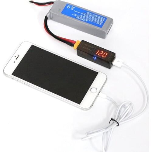 AOKoda LIPO To USB Power Converter QC3.0 Adapter Quick Charger for Smartphone Tablet PC Rc Multirotor Fpv Racing Drone Airplane