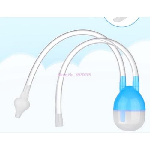 DHL 200pcs Newborn Baby Vacuum Suction Nasal Aspirator Safety Nose Cleaner infantil Nose Up aspirador nasal Baby Care
