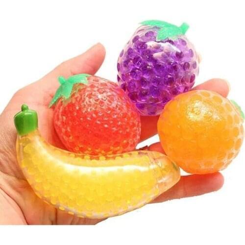 Fruit Jelly Water Squishy Cool Stuff Funny Things Kids Adult Fidget Stress Reliever Toys Novelty Gifts For Boys Girls
