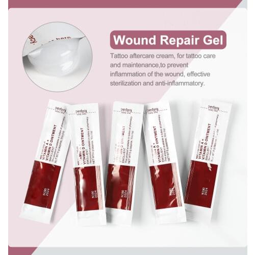 Tattoo Aftercare Cream Care 100\50\30PcsTattoo A&D Vitamin Ointment Aftercare Body Cream For Body Repair Cream Tattoo Accesories