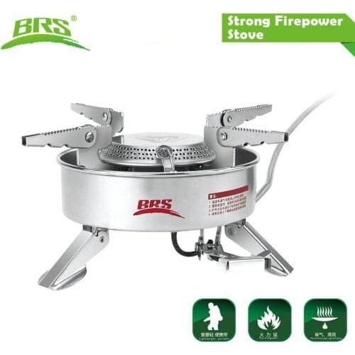Strong Firepower Camping Stove Gas Outdoor Cooker Picnic Cookout Stainless Steel Split-Type Stove Hiking Equipment Butane Blaze