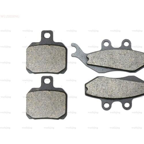 Brake Pads set fit BENELLI Velvet 400 (04) Front Rear