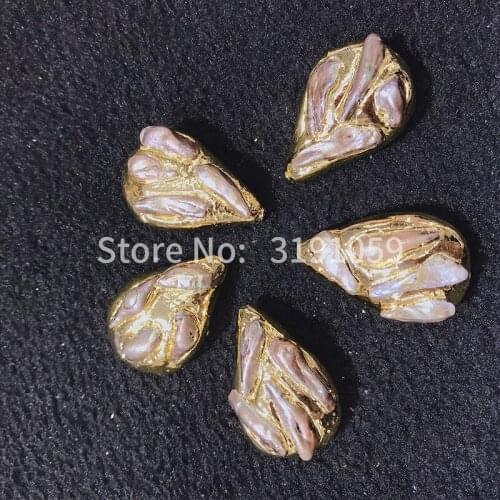 Simple and fresh European and American pop Pearl string charm droplet bead female jewelry