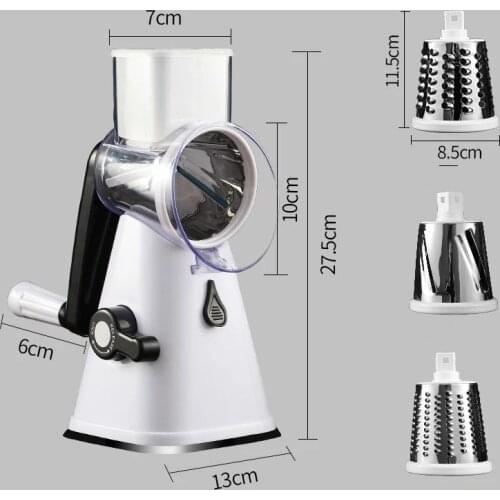 Vegetable Tools 3 In 1Vegetable Cutter Slicer Grater Potato Carrot Cheese Shredder Food Processor Vegetable Chopper Kitchen Tool