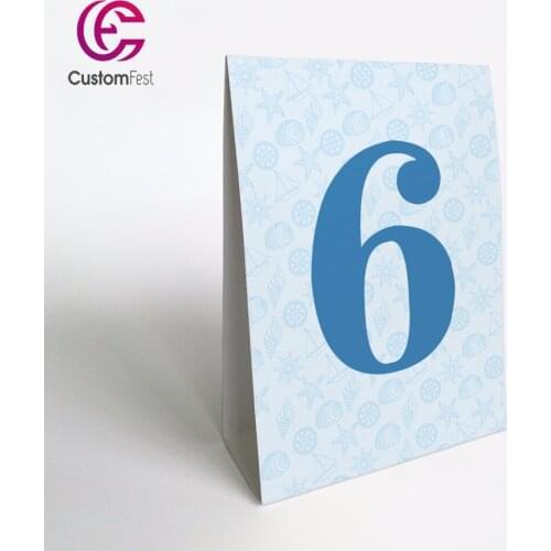 Personalized Navy blue sailing table number whole set available Set 018