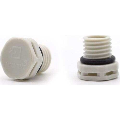 High Airflow Plastic Locking Nut Breathable M12*1.5 Protective Vent