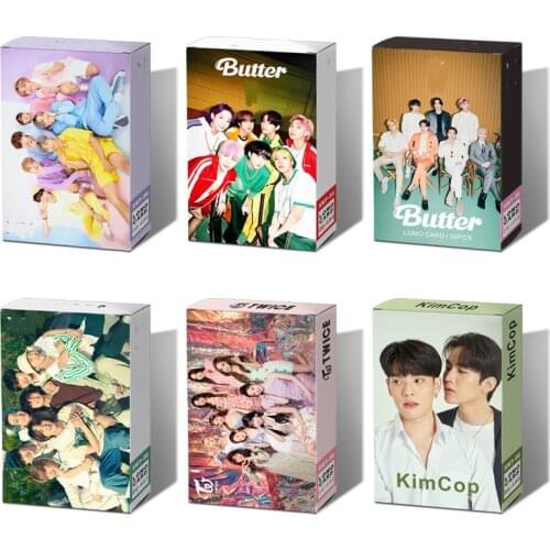 30pcs/set Kpop Bangtan Boys Lomo Card Poster New Album BUTTER Festa 8th Anniversary All Styles Collective Favorites Photocard