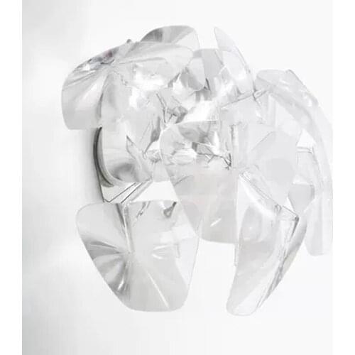 Clear LED E27 Modern Hope Wall Lamps Acylic Lampshade Pendant Suspension Light Lighting Bedroom Lamp Fixtures