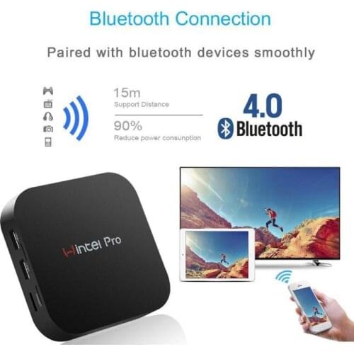 RK Wintel W8 Pro IPTV Box Wintel Mini PC Z8350 4GB RAM 64GB ROM Dual WIFI BT4.2 Windows 10 Ubuntu Linux OS