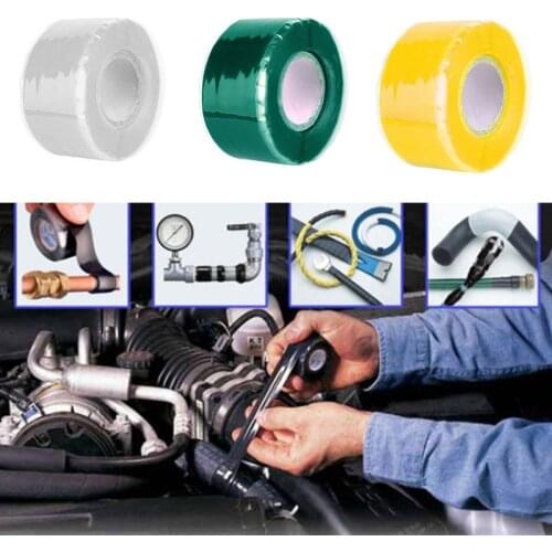 High Pressure Super Strong Fiber Waterproof Self Fusing Tape Stop Leaks Seal Repair Tape Performance Self Fix Adhesive Tape
