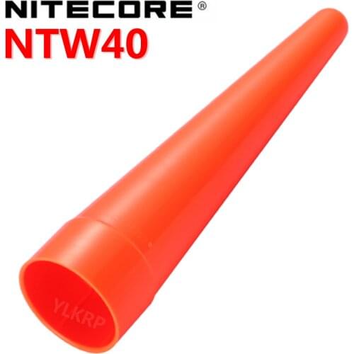 1 PC Nitecore NTW40 Diffuser Traffic Wand Suitable for MH25 EA4 P25 The Flashlight with Head of 40mm