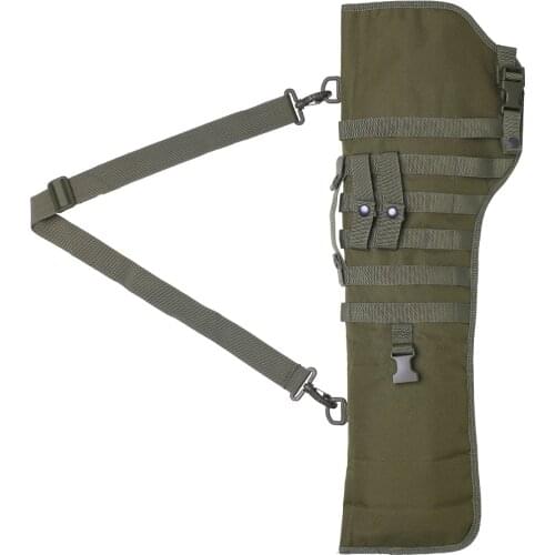 Tactical Rifle Shotgun Scabbard Molle Protective Shotgun Case Shoulder Sling Holster Gun Bags