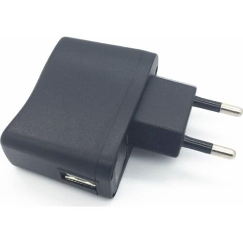 Free Shipping USB Port EU Plug 1A 5v AC Power Travel Home Wall Charger Adapter for Phone Xiaomi Huawei Nokia LG Samsung ZTE