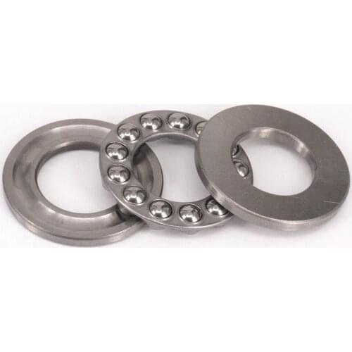 1)51209 45x73x20mm Axial Ball Thrust Bearing Set(2 Steel Races + 1 Cage)AEBC-1