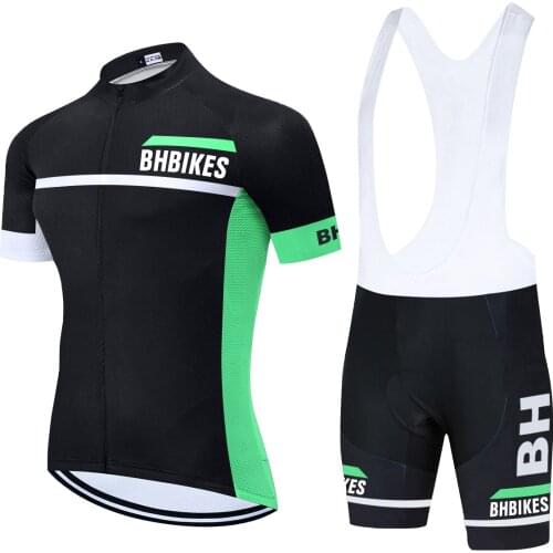 2021 TEAM BH Cycling Jersey Bike Pants Set 20D Ropa Mens Summer Quick Dry BICYCLING Shirts SHORT Maillot Culotte Wear