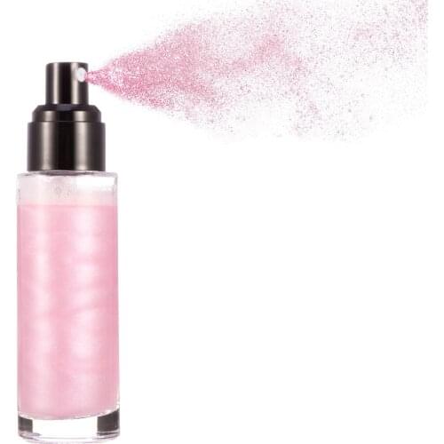 5 Pieces OEM Body Face Spray Liquid Highlighter Private Label Brightening Liquid Foundation Makeup Base Custom