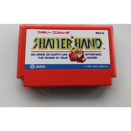 8bit game card : Shatter Hand ( Japan Version!! )
