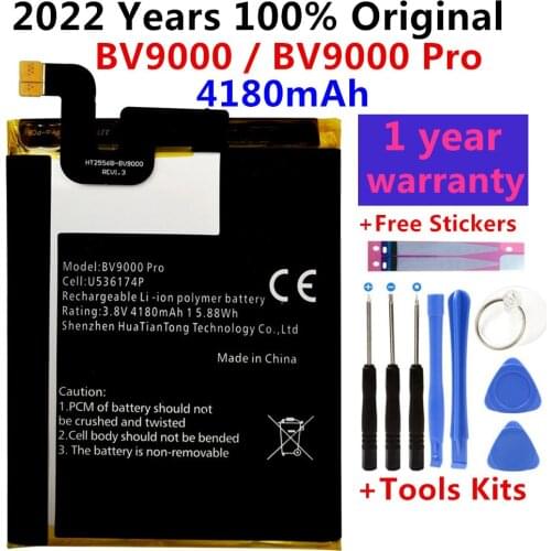 100% Original NEW Latest Production BV9000 4180mAh battery for Blackview For Blackview BV9000 Pro High Quality Battery+Tools