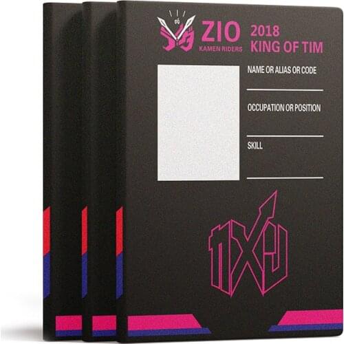 Anime Kamen Rider Zi-O Ohma Zi-O Notebook Handbook Tally Book Memo Pad Collectibles School Student Notebooks Cosplay Prop Gift