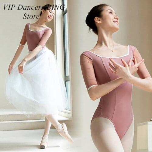 Ballet Bodysuit Adult Ballerina Jumpsuit Gym Wear Stage Costume Lyrical Dance Costumes Dancer Outfit Designer Clothes JL3088