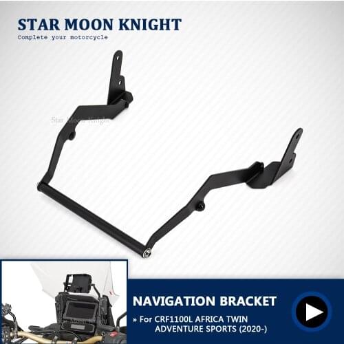 Motorcycle Stand Holder Phone Mobile Phone GPS Navigation Plate Bracket For HONDA CRF1100L AFRICA TWIN ADVENTURE SPORTS 2020