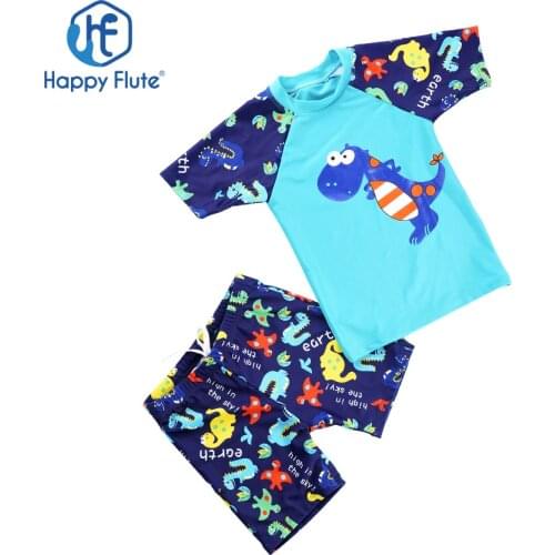Happyflute Childrens Swimwear Boys' Swimsuit Split Design Boys' Big Size Quick Drying Swimming Suit