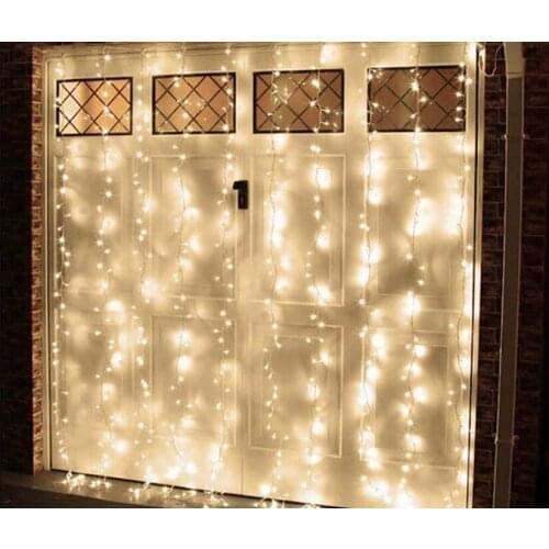 Fding LED Garlands Icicles