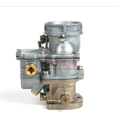 SherryBerg Hot rod OEM carburetor for Ford Flathead Carb carburettor Super 97 Natural Finish 2-Bbl 97 replace STROMBERG