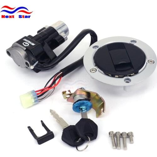 Motorcycle Ignition Switch Lock Set Gas Tank Cap Key Seat For SUZUKI GSF GSX GSXR DL V-Strom SFV SV 650 1200 1250 600 750 1000