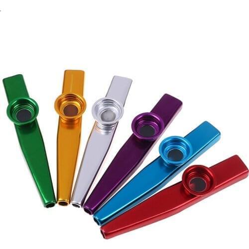 Lightweight Kazoo Aluminum Alloy Metal For Guitar Instrument Music Lovers Instrument 12cm