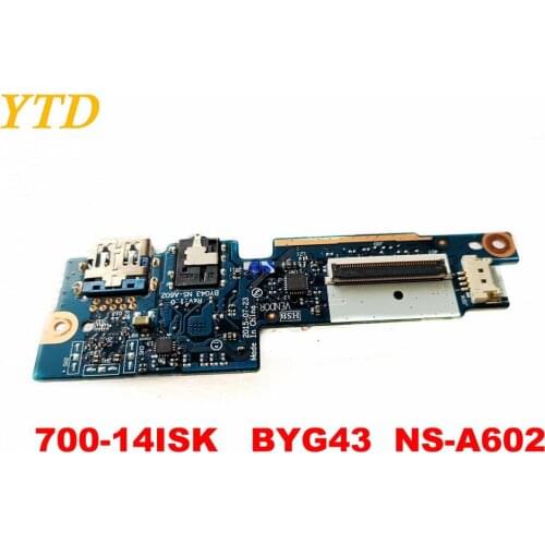 Original for Lenovo 700-14ISK USB board Audio board 700-14ISK BYG43 NS-A602 tested good free shipping