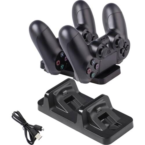 Controller Stand Playstation 4 PS4/Slim/Pro Charging Joystick Gamepad Suppor Dual Charger Suport Play Station 4 Dualshock4