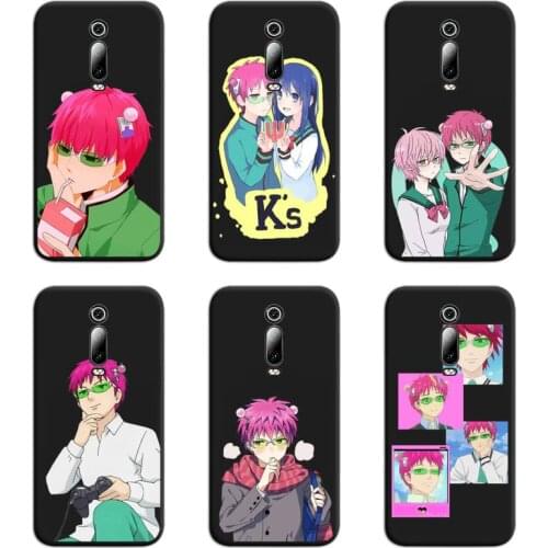 The Disastrous Life of Saiki K Phone Case For Redmi 9A 9 8A 7 6 6A Note 9 8 8T Pro Max K20 K30 Pro