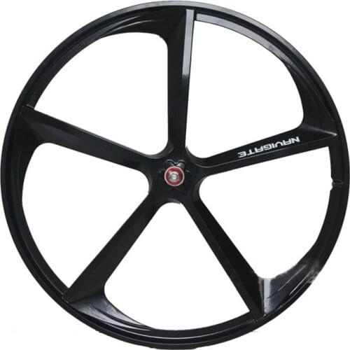 Magnesium Alloy Bike wheel 700C Wheel 5 Spokes Fixie Bicycle rim Front Rear Fixed Gear Wheel Rims Cycling Accessories