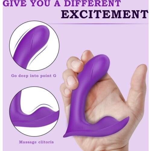 Female Dual Sex Wearable Clitoris fast orgasm Toys For Women Vagina Erotic Vibrator 10 Mode Vibrating Anal Stimulator For men