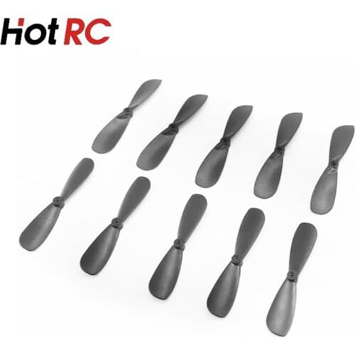 10 pieces / batch spare parts 46mm plastic propeller for RC fixed wing aircraft 614/715 manual throwing capacitor aircraft toy