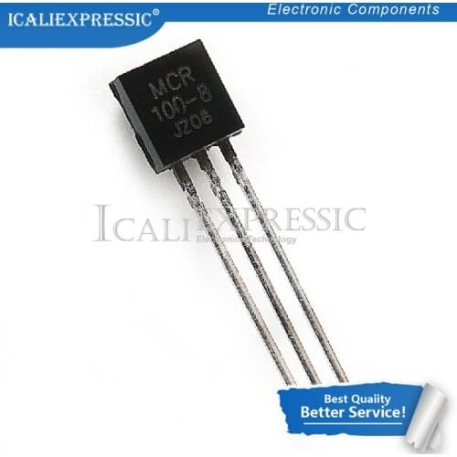 100PCS MCR100-8 MCR100 100-8 TO-92 new original In Stock