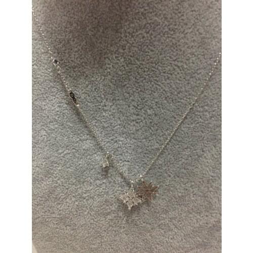 2019 Fashion Charm Jump Glass Star Womens Jewelry Luxury Christmas Necklaces Gifts For Women