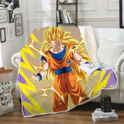 Anime pattern 3D Demon Fleece Blanket full printed Wearable Blanket Adults/kids Fleece Blanket drop shippng style-5