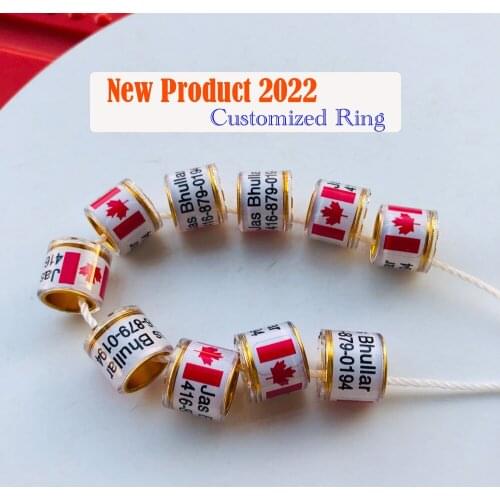 1000pcs Customized birds rings with Two Color Pigeon Ring 100pcs