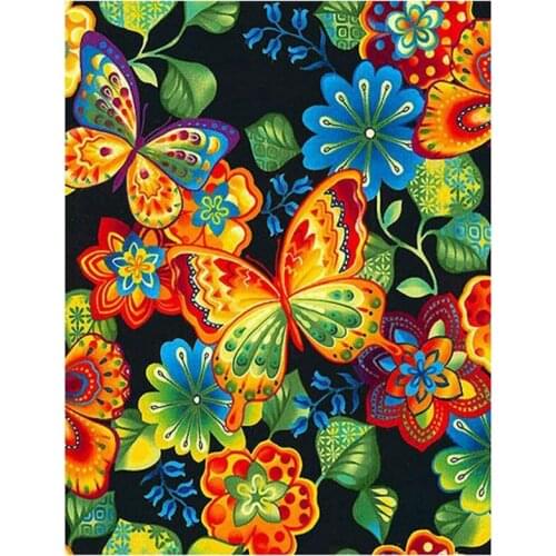 BMBY-Diy Round Diamond Diamond Painting Exquisite Diamond Painting Set Butterfly Pattern Diamond Painting