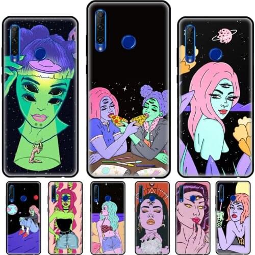 Hippie Grunge Art For Huawei Honor 8X 9X 7X 7C 6A 8A 7S 8S 8 9 10 10X Lite 10i 7A 20 6C 4C Pro Case Cover