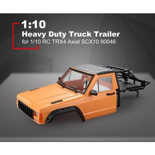 RC Car Accessory Cherokee Body Cab For Traxxas TRX4 Axial SCX10 90046 Redcat GEN 8 Scout II 1/10 RC Truck Crawler