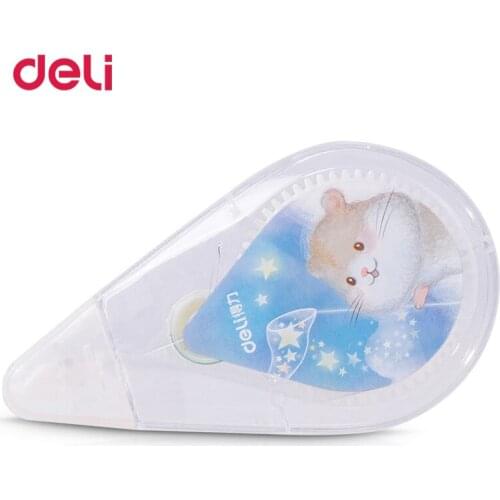 Deli 30M Large Capacity Kawaii Correction Tape Correction Roller Multifunctional School Supplies Safe For Student Office