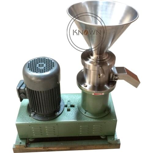 Commercial Nut Butter Maker 380V/4KW Grinddle Machine Peanut Butter Maker For Sesame/Almond Refiner Machine